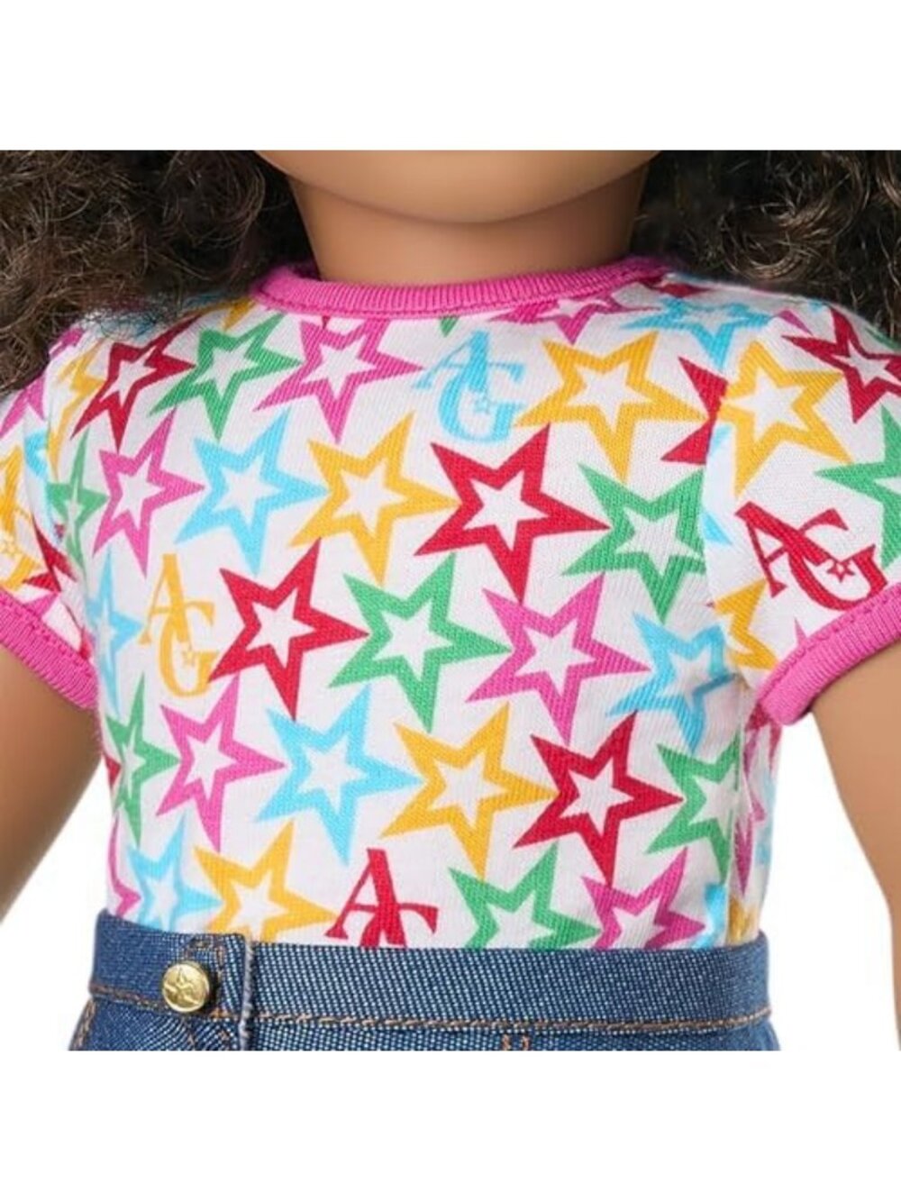 18" Doll Clothes Set - Varsity Jacket & 4-Piece Outfit for Girls Ages 6 - Picture 2 of 6